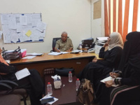 رئيسة اللجنة الوطنية للمرأة تلتقي مدير الصندوق الاجتماعي للتنمية بالعاصمة عدن