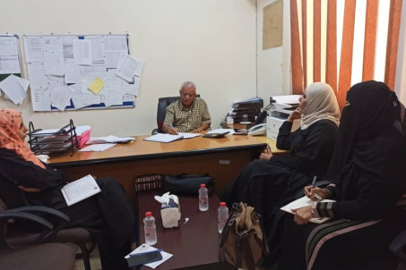رئيسة اللجنة الوطنية للمرأة تلتقي مدير الصندوق الاجتماعي للتنمية بالعاصمة عدن