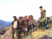 Shabwa Defense Forces confront an attempt to infiltrate Houthi militias in Wadi al-Nahr, in the direction of Nati' District  