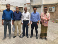 The Economic Department of the Transitional Council is briefed on the activity of Mukalla Port The Economic Department of the Transitional Council is briefed on the activity of Mukalla Port