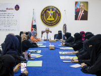 The General Secretariat of the Transitional Council holds a consultative meeting with women's departments in the Council's coordinators at the Universities of Aden and Abyan