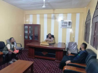 مدير عام خنفر اليوسفي يلتقي بفريق مؤسسة شباب أبين